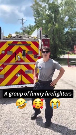 A group of funny firefighters 🤣🤣#tiktok #fyp #funny #lol #firefighter