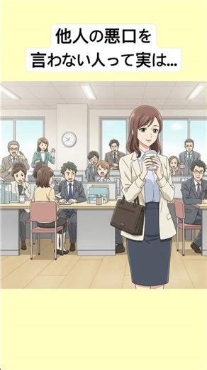 実は人の悪口を言わない人は… #悪口 #信頼 #感情 #人間関係 #心理 #雑学 #心理学 #shorts