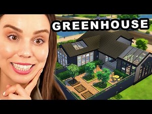 I built a garden house with the new kits 🌱The Sims 4