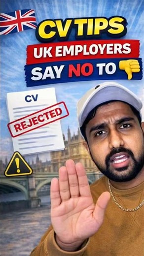 CV Tips for UK Employers – Quick Guide! #UKJobs #UKCV #CVTips #JobsInUK #ImmigrantsInUK