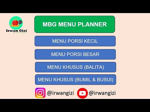 MBG Menu Planner