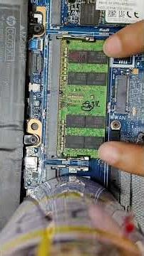 HP Laptop RAM installation