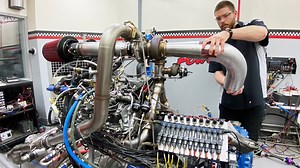 KILLING A DURAMAX SNEAK PEEK 😲 Erik from the Banks engineering team has been hard at work on the Killing a Duramax engine (not to be confused with the supercharged twin-turbo). Remember, we have two Duramax engine projects going on simultaneously. Even though the stock turbo has long since been replaced by a Precision 7675 helping the engine reach 852 horsepower, it was at its flow limit due to the restrictive stock turbine inlet piping and exhaust system. To fix this Erik removed and replaced 