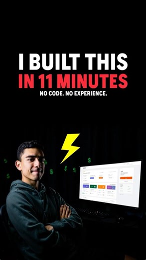 I Built a Real App in 11 Minutes — No Code, No Experience