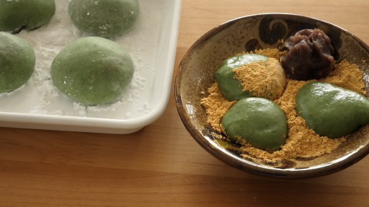 よもぎ餅・草餅の簡単レシピ！もち米とホームベーカリーでよもぎ餅の作り方