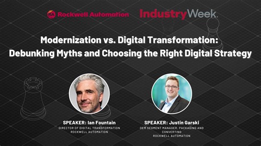 Modernization means getting the most out of your current equipment. Done right, it can produce massive gains in productivity and lower costs. Digital transformation rethinks the entire manufacturing process, something that helps futureproof your organization. How do you know which approach is best for your company? See examples and lessons learned of both in our upcoming webinar with IndustryWeek. Register now to reserve your spot! https://rok.auto/3qvPgPP #SmartStartsHere #SmartManufacturing #M
