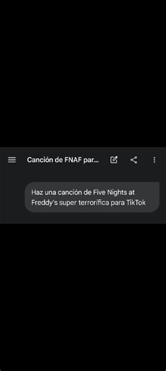 Canción aterradora de FNAF para TikTok