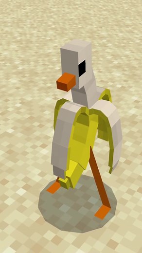 Discover the Banana Duck Mob in Minecraft