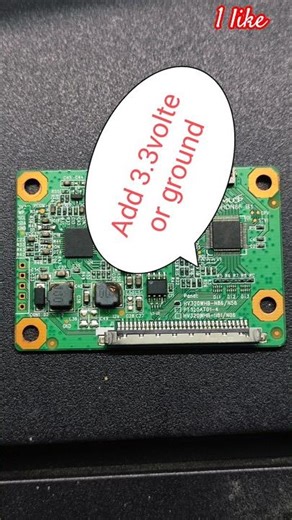 ⚡✅Boi panel tcon board mepping problem vesa jeda jumper resistance shifting boi 4 k double division