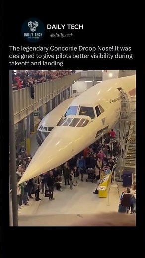 “Why Concorde’s Nose Could Bend ✈️🔥”