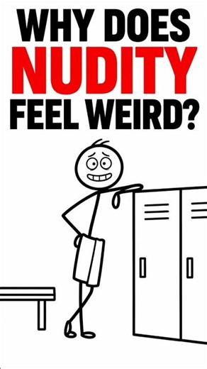 Why We Hate Being Naked Around Strangers 😂 #socialnorms #psychology