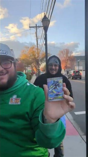 AJ excited because he got a good Pokemon Pack Card Pull and I filmed it! Zonks Pop Culture World