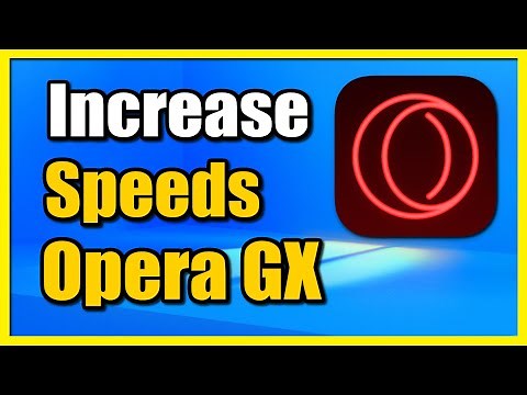 How to Increase Download Speeds on Opera GX Web Browser (Fast Tutorial)