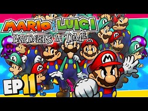 Mario & Luigi Partners in Time Part 11 OPEN YOUR HEART LUIGI DS Gameplay Walkthrough