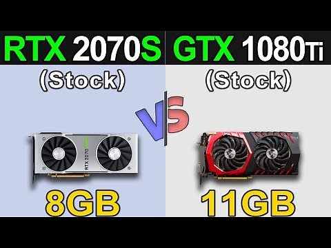 RTX 2070 Super Vs. GTX 1080 Ti | 1440p and 2160p | New Games Benchmarks