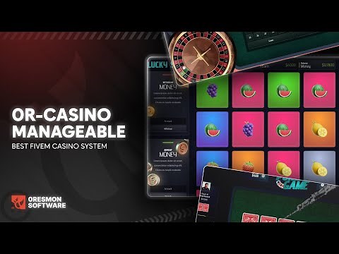 Fivem Manageable Casino Script All in One 6 Game (Horse Racing, Roulette, Poker, Slot, Wheel, Dice)