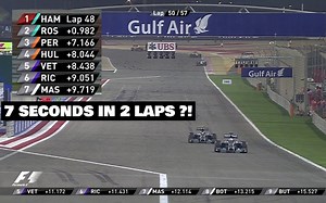 两圈拉开7s！梅奔的绝对统治时期 14巴林回放