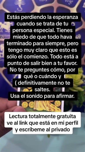 CONSULTAS Y TRABAJOS GRATIS EN EL LINK DE MI PERFIL💔 #tarot #lecturadecartas #tarotreading