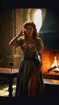 Red vine and castle #aiart #pinup