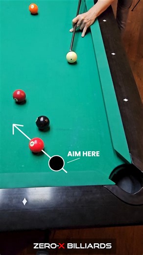 Kick and STICK Defensive Shot - Pro Hacks #pool1 #billiardsgame #billiards
