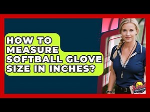 How To Measure Softball Glove Size In Inches? - Softball Basics and Beyond