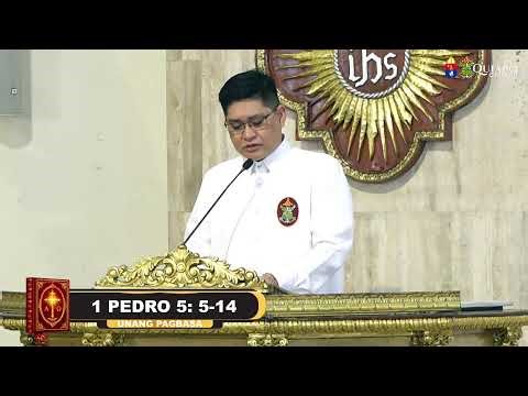 #QuiapoChurch 10AM PILGRIMS’ MASS • 25 APRIL 2026 • SATURDAY of the 3rd Week of Easter