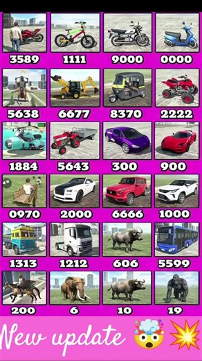 All Cheat Codes Indian Bike Driving 3D 🚗🔥 | Car, Bike, Plane, UFO Codes 2026In this video,💥🤯😱
