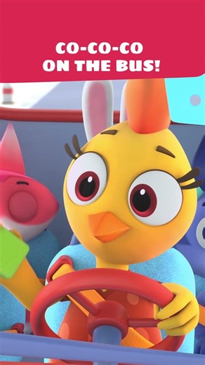 Coco on the Bus Goes Coo-Coo-Coo! 🚌🐔 | Beadies kids cartoons | The wheels on the bus