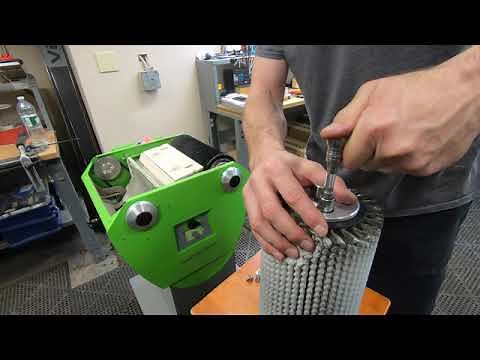 WINTERSTEIGER Waxjet Pro Wax Wheel Installation