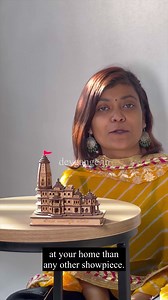 ⭐⭐⭐⭐⭐ (4.5 Star ratings from 3500 Customers) Introducing the finest wooden replica of Ram Janmbhoomi Mandir Ayodhya - a true masterpiece that will add elegance and spirituality to your home decor. Handcrafted by skilled artisans using premium quality wood, this replica is perfect for worshipping and meditation, bringing peace and harmony to your space. And if you're looking for a unique gift that truly captures the essence of India's rich culture and heritage, look no further than our wooden rep