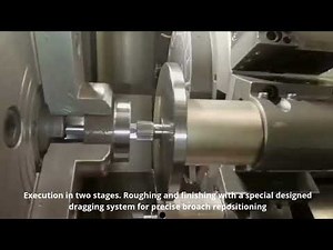 Internal Broaching Process