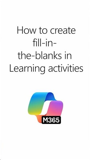 How to create fill in the blanks in Learning activities?