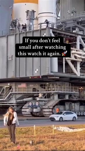 This Rocket Is So Big It Breaks Your Brain — NASA’s SLS Up Close 🚀