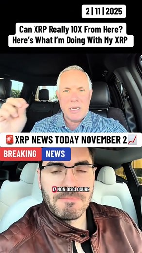 Most important XRP video you will ever watch November 2, 2025 Can XRP Really 10X from Here? What I really believe and what I am doing with my XRP. #crypto #XRP #XRPCommunity #XRPHOLDERS #xrpnews #xrparmy #ripple | XRP