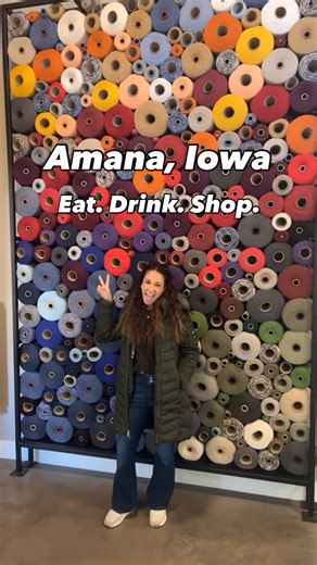 That Des Moines Dad on Instagram: "Have you heard of the Amana Colonies before? I took Emily here for her birthday! We spent the day eating, drinking, and shopping in Amana. Much of their unique German culture is still preserved today. Highlights Included: 🏨 Staying at Hotel Millwright which was originally a textile mill. It was unique and nicely redone. There was a tasty restaurant onsite as well as a bar. @hotelmillwright 🚶 We loved that this town is very walkable. We basically walked from o