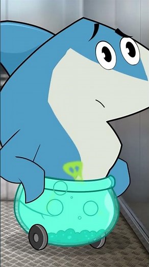 Shark Farts in Elevator - Stinky