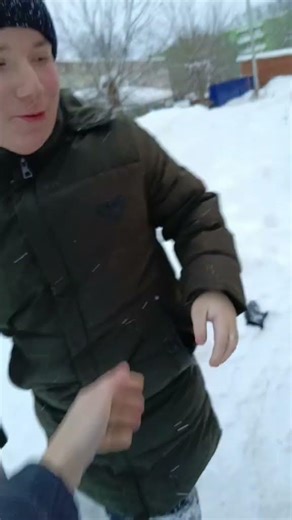 😎🥶КАТАЕМСЯ С ГОРОК ЗИМОЙ