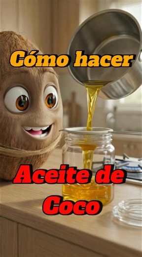 Aprende cómo hacer aceite de coco casero desde cero: coco, licuadora, colado, reposo y calor bajito para obtener aceite de coco 100% natural. Te muestro el proceso paso a paso para separar la crema, sacar el aceite y filtrar sin complicarte. Ideal si buscas aceite de coco virgen casero, sin aditivos y perfecto para cocina o cuidado personal. Tips clave: colado correcto, reposo para que la grasa suba, y cocción suave para que el aceite salga limpio. - - - - - #aceitedecoco #aceitedecococasero #co