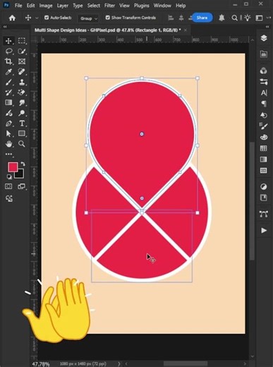 Multi Shape Design Ideas in Photoshop #photoshoptutorial