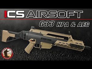 [Review] ICS G33 SAEG + HPA (Mancraft PDiK V3) 6mm Airsoft/Softair 4K UHD