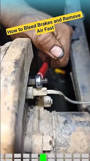 How to Bleed Brakes and Remove Air Fast #shorts #mechanic