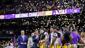 LSU football claiming 2019 team as best in college football history