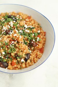 464K views · 290 reactions | One Pot Greek Couscous | Food Dolls | Facebook