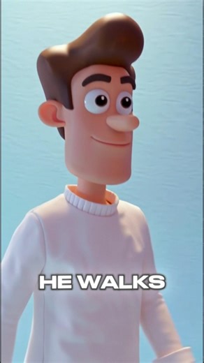 The Automatic Door Lies #relatable #funny #3dcartoon #awkward #dailyproblems