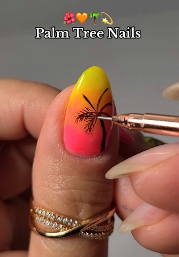 Palm Tree Nails: Stunning Ombre Designs for Any Season