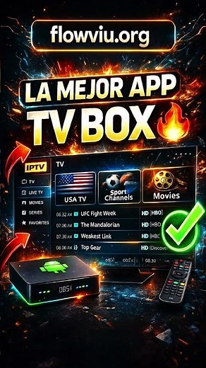 🔥 Mejor App para TV Box | IPTV Premium Estable