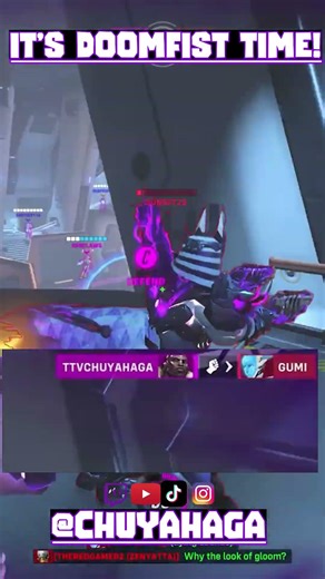 It's Doomfist Time! #short #clip #overwatch #ow #video #games #gaming