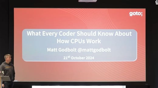 What Every Programmer Should Know about How CPUs Work • Matt Godbolt • GOTO 2024
