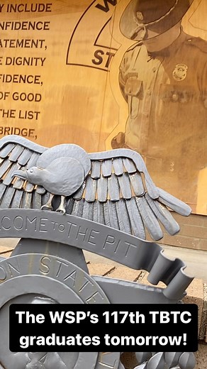 5.7K views · 665 reactions | The WSP 117th Trooper Basic Training Class (TBTC) graduates at 2 p.m. Wednesday, May 24. We will live stream the event on our agency YouTube channel. Check back tomorrow for the link! #yourwsp #graduation #graduates #congratulations #wsp #wsptrooper #patrol #wastate #troopers #beatrooper | Washington State Patrol | Facebook