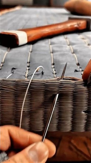 Mattress Edge Sewing Work Tool Using Border Stitching Technique #worktool